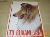 Opozorilna Tabla Sheltie 26,5 Cm X 17,7Cm