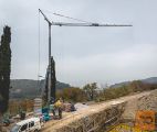Gradbeni žerjav (gradbeno dvigalo) - NAJEM / IZPOSOJA