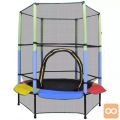 Trampolin z varnostno mrežo 140 cm