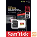 SanDisk 32GB Extreme Micro SDHC A1 CL10 V30 UHS-I U3 100MB/s