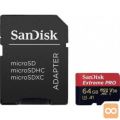 SanDisk 64GB Extreme Pro Micro SDXC A1 Class10 V30 UHS-I U3