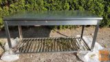 Inox pult z odlagalno polico