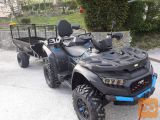 Tovorna prikolica za ATV, Shark WOOD 550