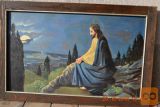 NABOŽNA SLIKA OLJSKA GORA" 113 X 74 cm,olje 1947