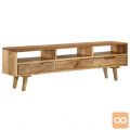 TV omarica iz trdnega mangovega lesa 140x30x41 cm