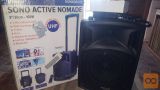Aktivni baterijski zvočnik BST Nomad 8 uhf