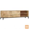 TV omarica iz trdnega mangovega lesa 145x30x41 cm