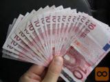 Brez predplačila, hitra gotovinska ponudba v višini 2000 €