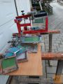 ROČNA SITO-TISKARSKA STROJA, 250 eur, info 040 225 001
