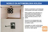 nosilci, obešala za pnevmatike, gume, platišča, felgne