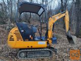JCB 8018 mini bager hitra menjava napeljava kladivo