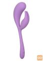 VIBRATOR RABBIT Calexotics Elle Dual Flicker Purple