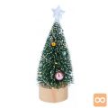 Božično drevo okrasno 23cm LED