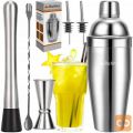 Inox 6 delni barmanski koktajl set 700ml