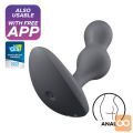 VIBRACIJSKI ANALNI ČEP Satisfyer Deep Diver App Grey