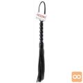 BIČ FF Beaded Cat-O-Nine Tails Black