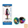 ANALNI ČEP X-MEN Secret Shine Rainbow Jewelled (M)