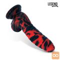 DILDO Legend Tigrax Liquid Silicone 17,5 cm