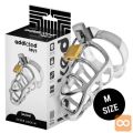 KLETKA ZA PENIS Addicted Toys Silver Lock (M)