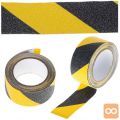 Samolepilni protizdrsni trak 50mm 5m črno-rumen