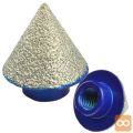 Diamantno konusno povrtalo M14 2-38mm stožec