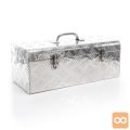 Alu. močan transportni kovček 58x25x22cm z ročajem