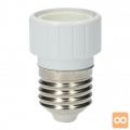 Keramični adapter podnožja za žarnico GU10 na E27 sijalke