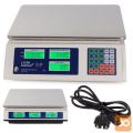 Trgovinska digi. elektronska tehtnica do 40kg–osvetljena LCD